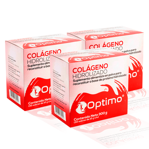 OPTIMO | Colágeno Hidrolizado Kit 3CO